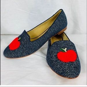 Talbots Denim Teacher Apple Loafers-they run small!